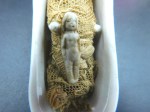antique 3 inch doll a